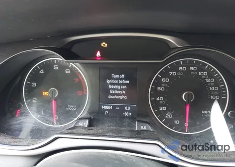 2014 Audi A4 2.0T Premium из США, поврежденный, VIN WAUFFAFL0EN014214